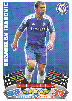 Branislav Ivanovic Chelsea 2011/12 Topps Match Attax #77